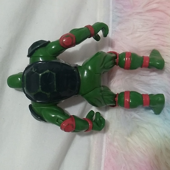 Vintage 1994 No Mask Teenage Mutant Ninja Turtle Raphael Collectible - Picture 6 of 9